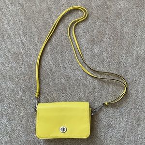 Coach Yellow Crossbody Bag